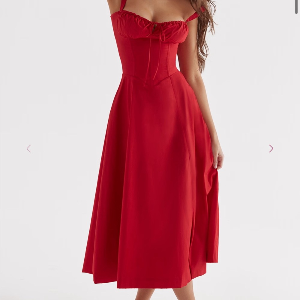 House of CB Scarlet Midi Dress